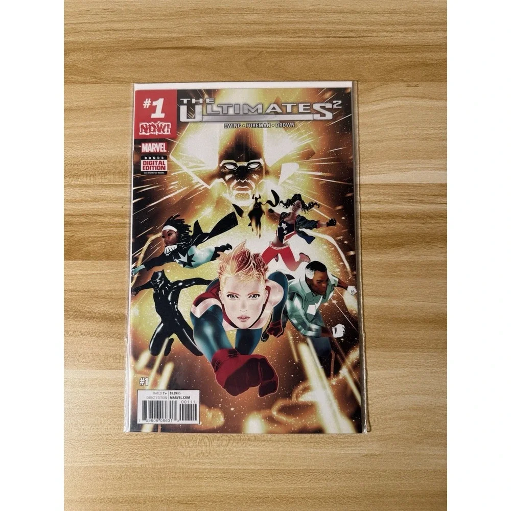 Ultimates 2  #1 Marvel Comics 2017 Captain Marvel Spectrum Ms. America